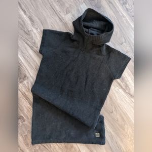 Bench Knit/Wool Hooded Mini Dress